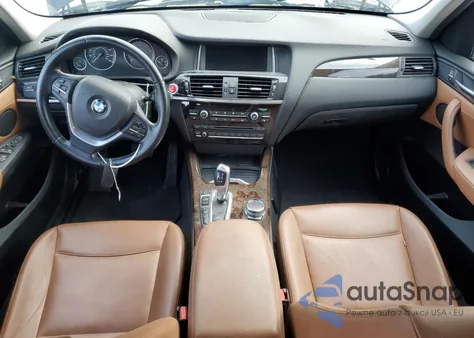 2016 BMW X3 xDrive28I from USA, damaged, VIN 5UXWX9C59G0D92358